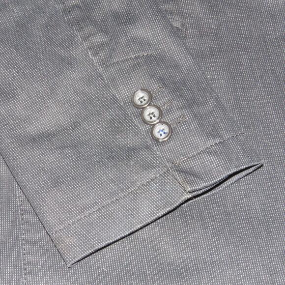 Bugatti Navy Cotton Blend Sport Coat 46R Men’s Classic Blazer - Picture 6 of 6